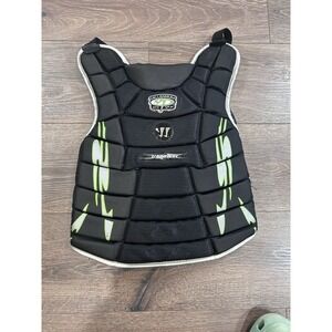 Warrior Millennium Pro Gear Adult Lacrosse Chest Guard Black _ Size Unknown READ